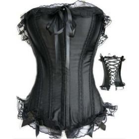 Corselet 2 Babados- Aço