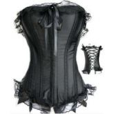 Corselet 2 Babados- Aço