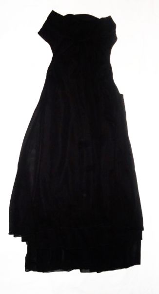 Vestido Chiffon Preto